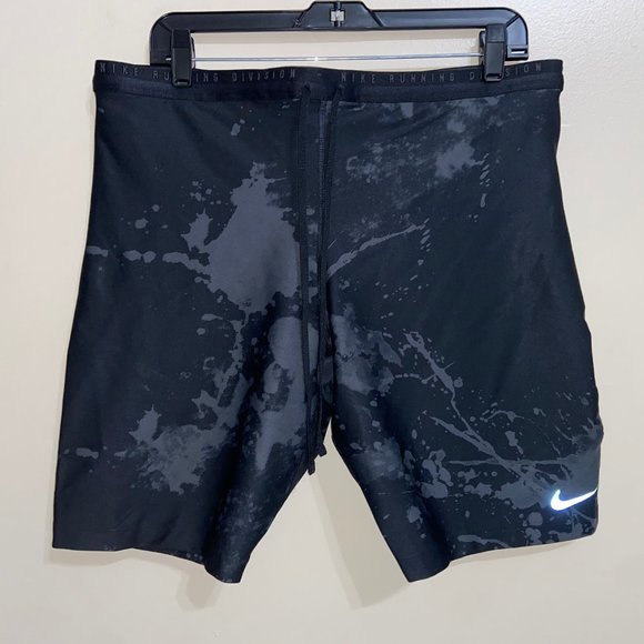 Nike Run Division 4" Dri-Fit ADV Running Shorts Black Sz 2XL DX0843-010 $110 NEW